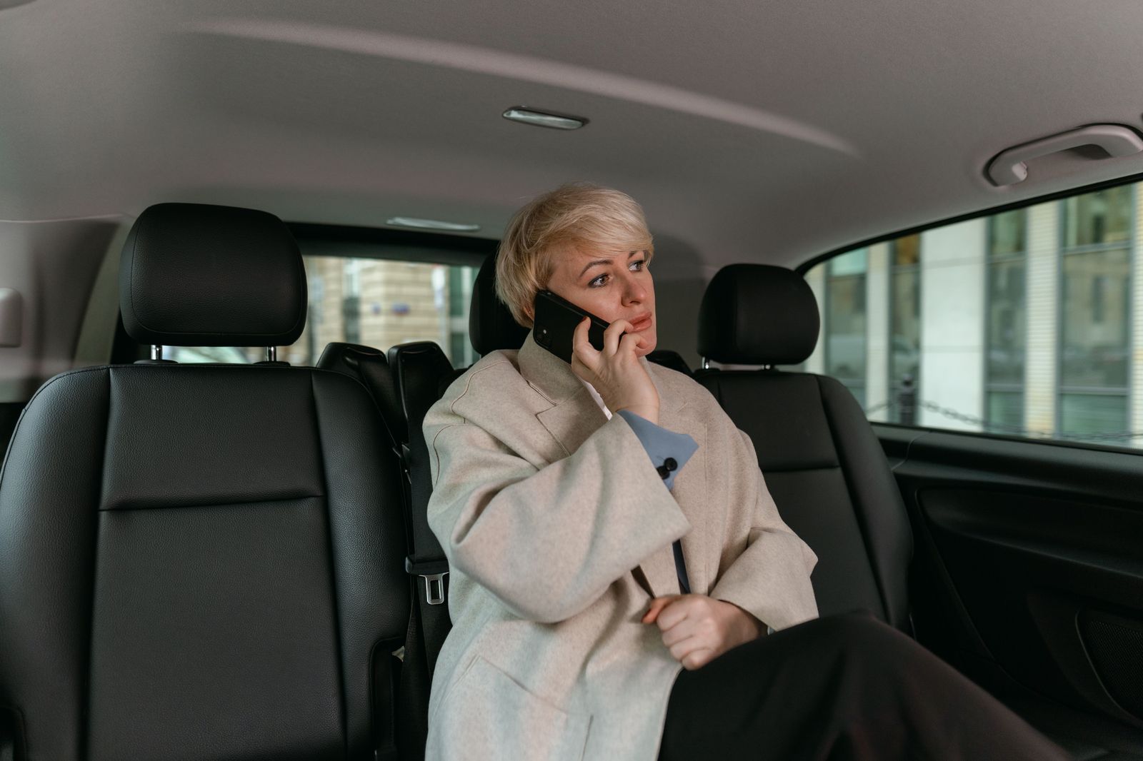 Working from the back seat: a first-class sedan turns the Ottawa to Toronto drive into office time