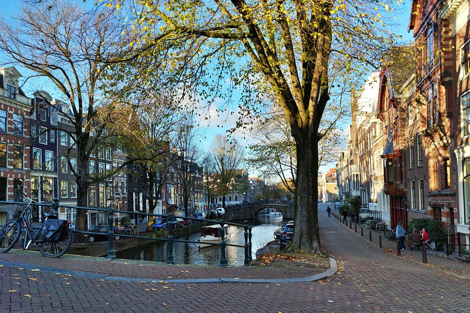 Amsterdam's canals; the Schiphol hub feeds travellers from around the world onto Toronto flights
