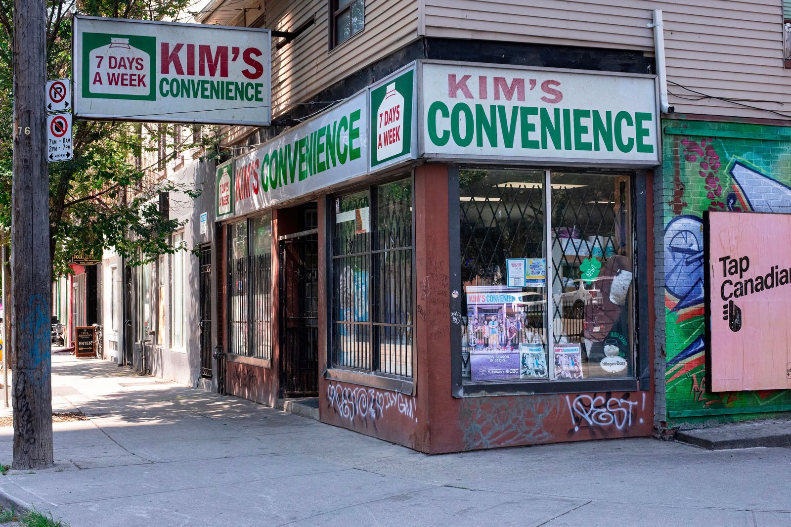Kensington Market is a short streetcar ride from downtown and one of the city's most colourful neighbourhoods