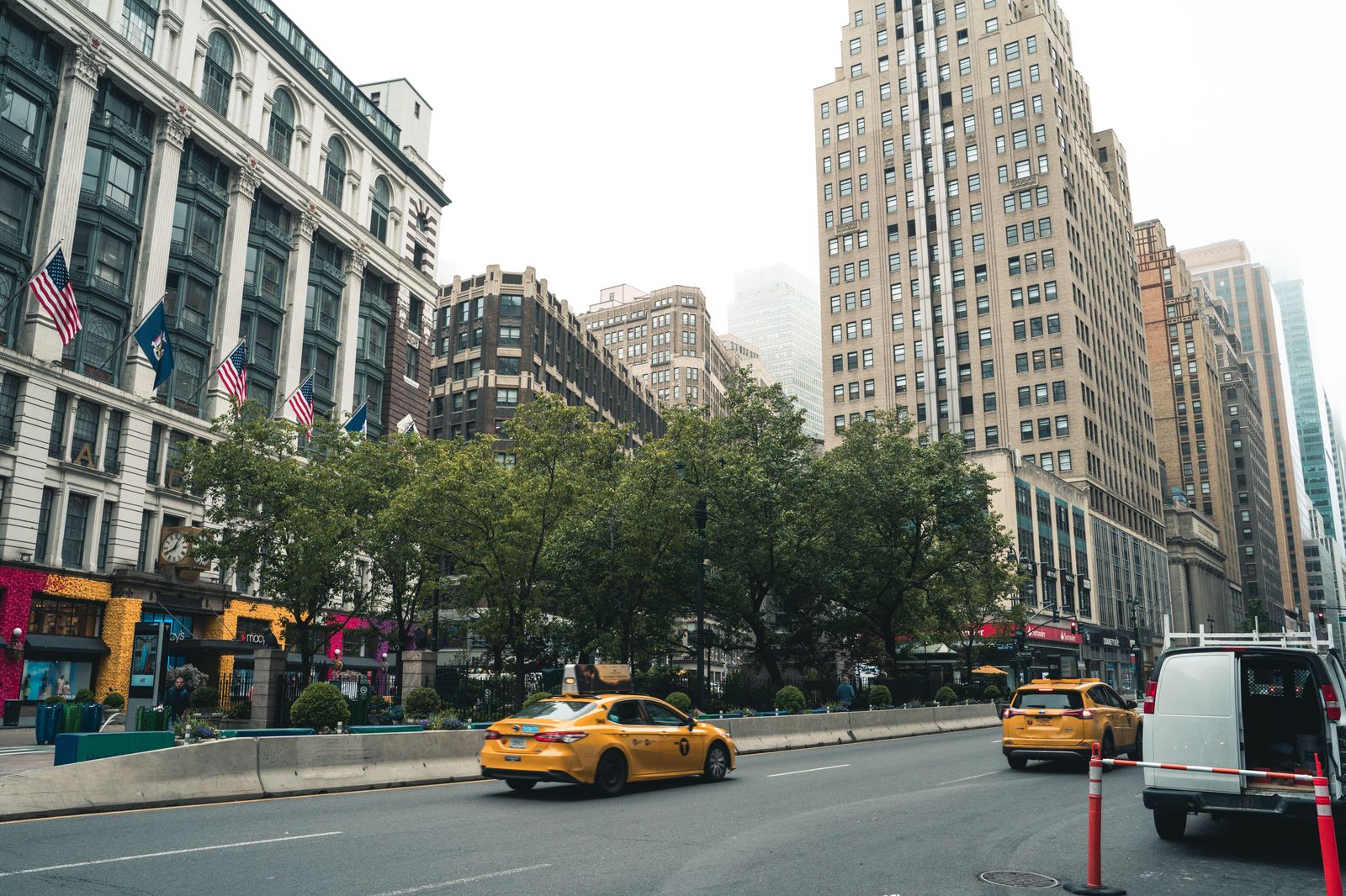 Manhattan's traffic is the slowest part of the trip; timing the arrival matters